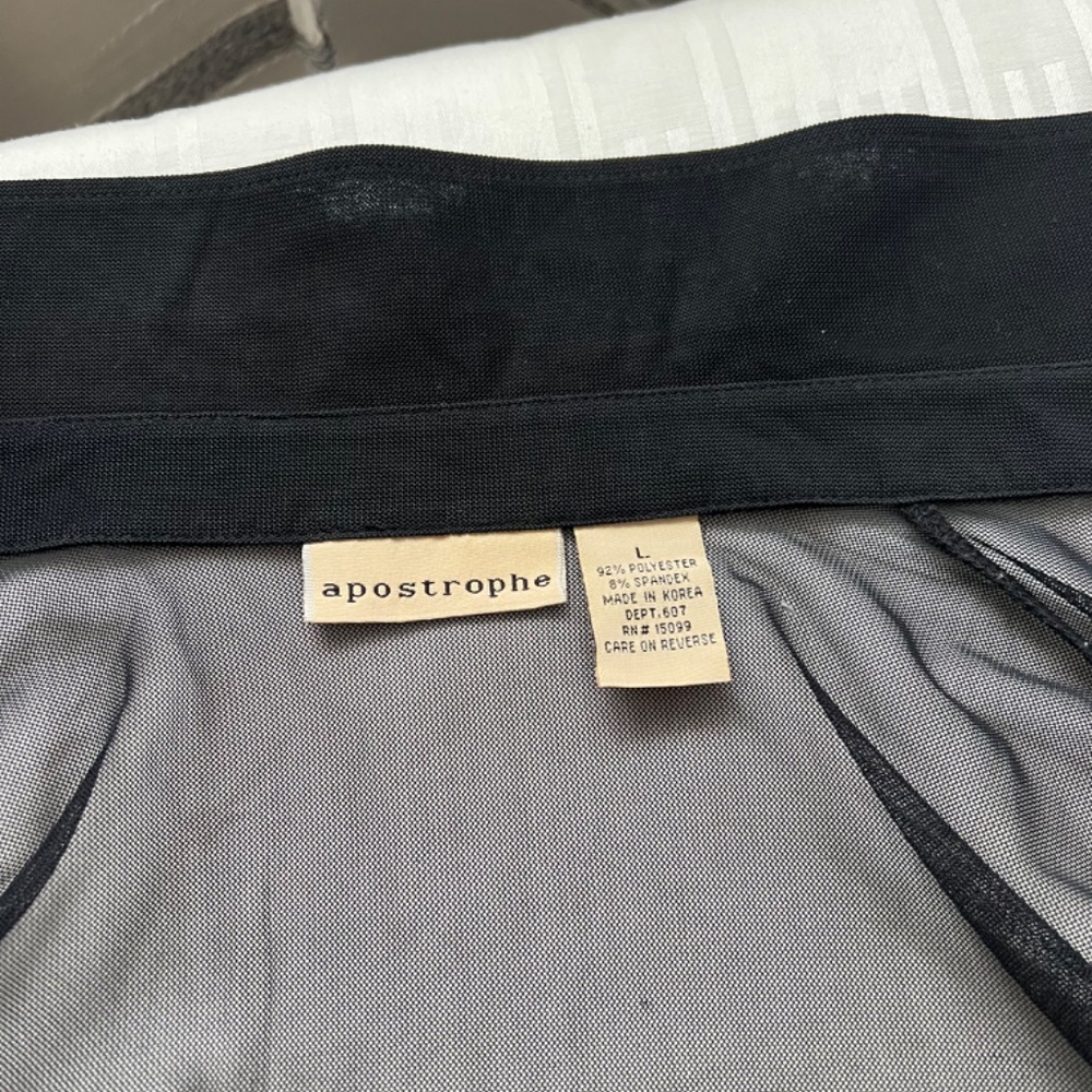 Apostrophe, Size L, Black transparent - Picture 5 of 8